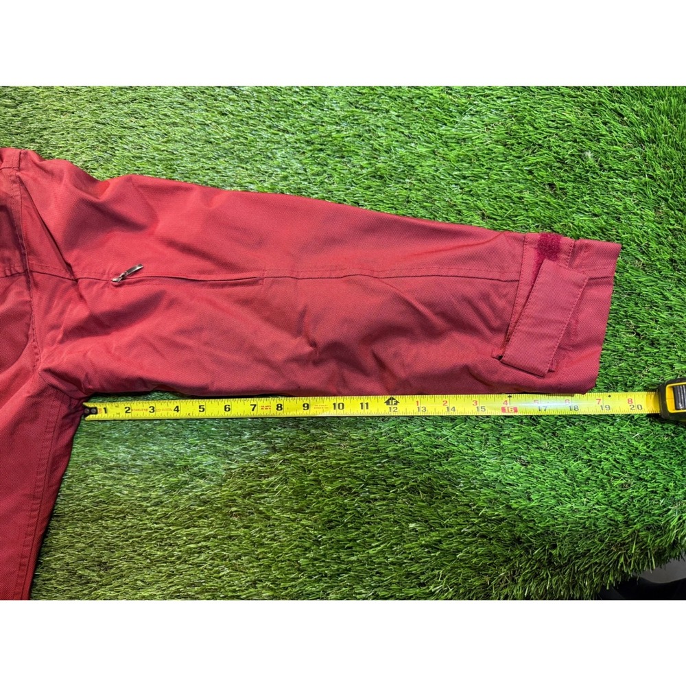 Rare BMW Red Jacket Coat Full Zip Mens Size Large Outlast Technology - Picture 4 of 9